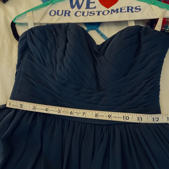 Like New Navy Gown with Pockets - Picture 3 of 6